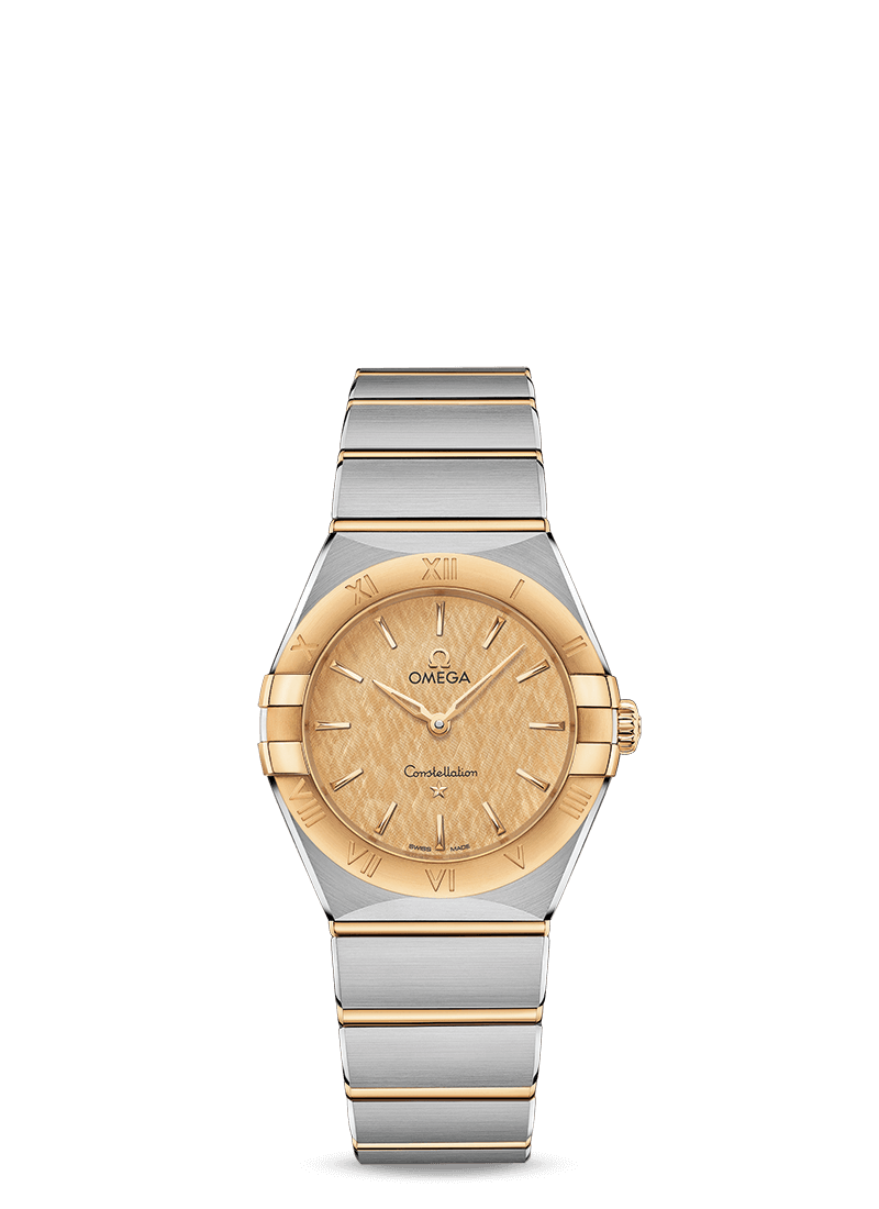 Omega Constellation Steel Yellow Gold Replique Montre 131.20.28.60.08.001